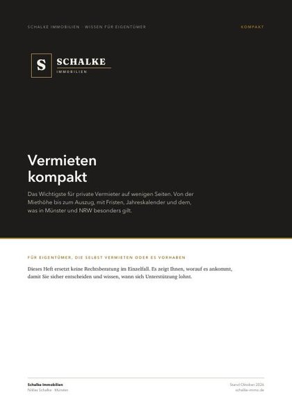 Titelseite Vermieten kompakt
